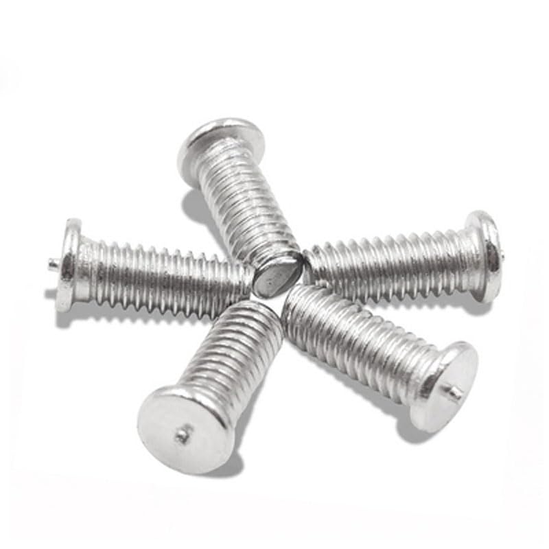 M3 Spot Welding Screws Bolts Energy Storage Stud Screw Bolt Stainless Steel - (Size: M3x6mm(50pcs))