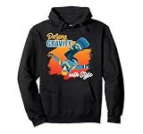 Extrem Snowboard Defying Gravity with Style Snowboarden Pullover Hoodie