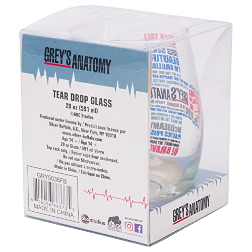 Copa sin tallo Grey's Anatomy el regalo original ideal para médicos y enfermeras 7