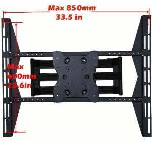 Extra Long Arm Dual Arm Articulating TV Wall Mount for 42" to 70" TV 's