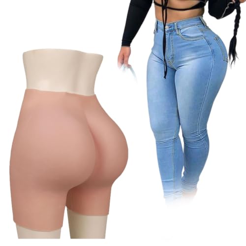Rehausseur de hanches push-up en silicone avec culotte rembourrée et entrejambe ouvert