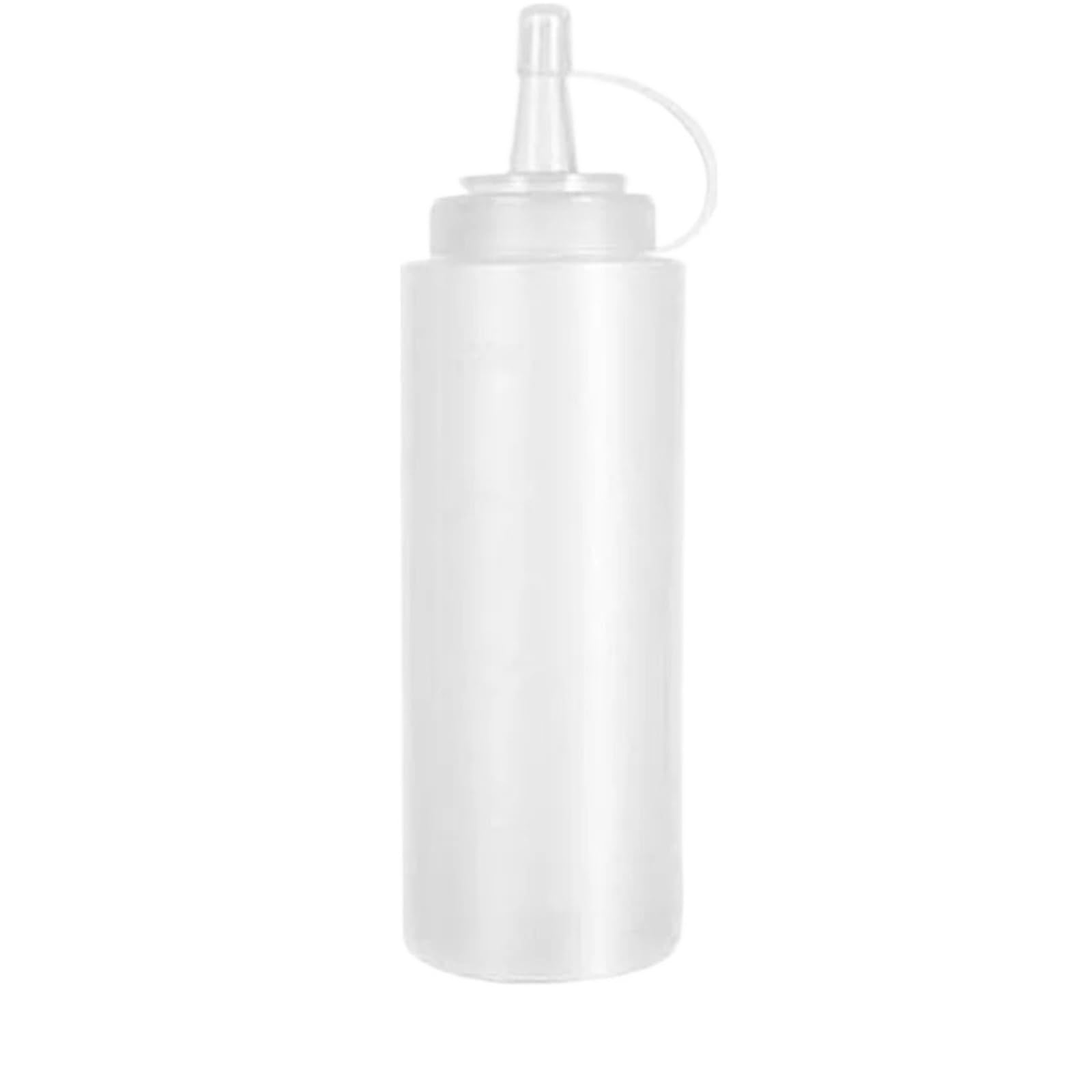 ZNJAMN 10pcs Large Squeeze Condiment Bottles With Nozzles Ketchup BBQ Sauces Olive Oil Bottle Dispenser Sauce Kitchen Gadget for Seasoning(1000ml)