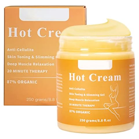 Hot Cream Cellulite and Fat Burner Body Slimming Cream for Belly Fat Burner Body Shape Anti Cellulite Body Wrap Cream for Weight Loss Cover