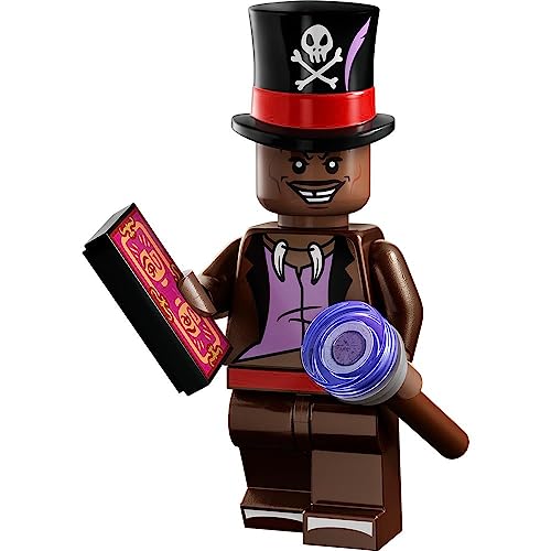 Blue Ocean LEGO Minifigures Disney 100 - Choose 1 of 18 Different Figures 71038 (Dr. Facilier with walking stick), small
