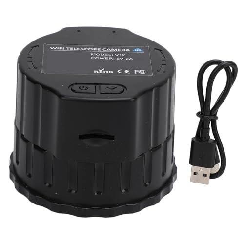 2K WiFi Mirino Elettronico, 4MP Alta Definizione, Supporto Osservazione Remota, Compatibile con Smartphone - Connessione Wireless, Batteria Lunga Durata, Ideale per Astrofotografia e Bird Watching