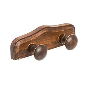 Metaform Mathilde Zweifacher Kleiderhaken in Holz