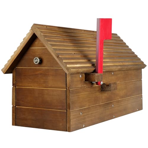 Ruomi1y Cedar Mailboxes Outside