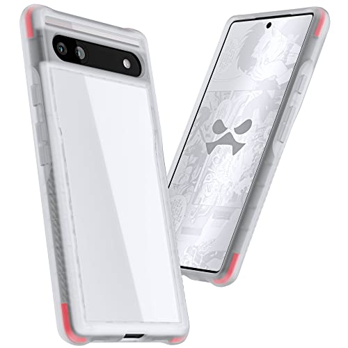 Image of Ghostek COVERT Pixel 6a Clear Case with Shockproof Drop Protection and Anti-Yellowing Premium Slim Lightweight Design Rugged Protective Phone Cover Designed for 2022 Google Pixel 6a (6.1 Inch) (Clear)