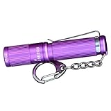 Olight i3S EOS Keychain Flashlight, Purple
