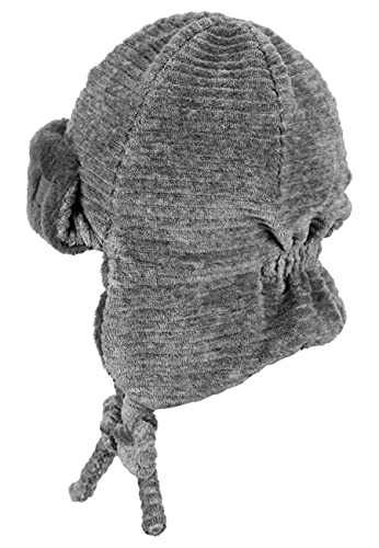 Sterntaler Fliegermütze Streifgrau baby-jongens muts - Afbeelding 3