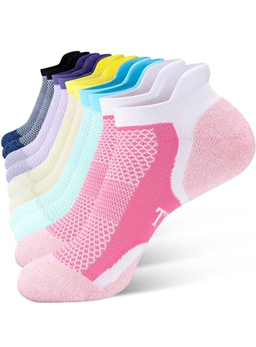 Image of Trusiel Women Ankle Compression Athletic Running Socks Low Cut 5 Pairs