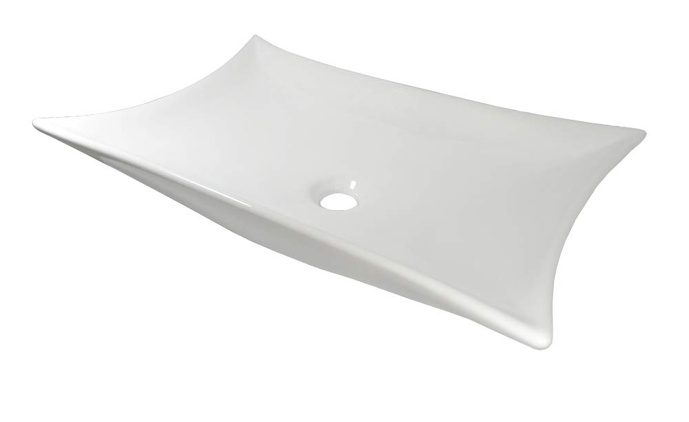 Keramikwaschbecken Aufsatz Waschbecken Keramik 56,5x38x11