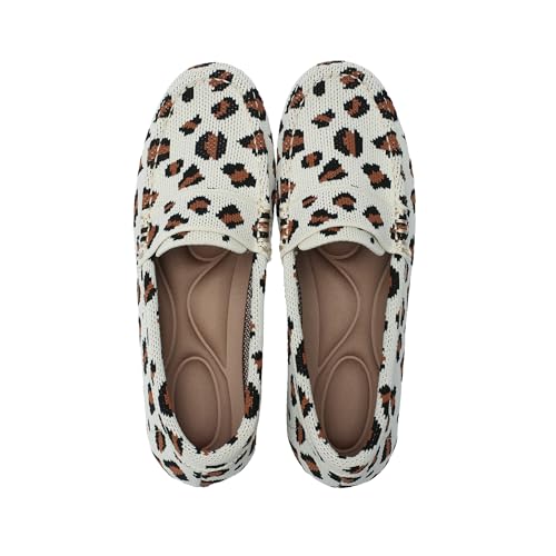 Image of feabtonbd Loafers for Women Comfortable Breathable ShoeCasual Slip On Womens Driving Flats Shoes