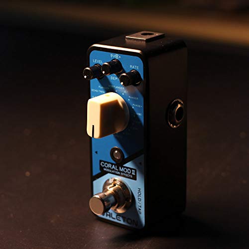 Valeton Coral Mod II Modulation numérique Chorus Flanger Phaser Univibe Tremolo Lofi multi effets guitare basse pédale - Les Beatles, Paul McCartney, John Lennon, RIngo Starr, George Harrison Valeton Coral Mod II Modulation numérique Chorus Flanger Phaser Univibe Tremolo Lofi multi effets guitare basse pédale – Image 8