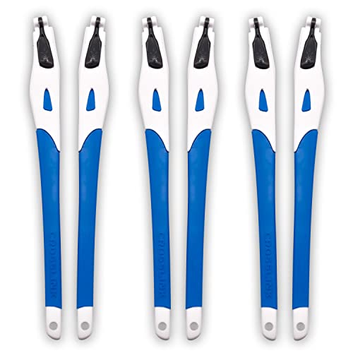 Pieds de cadre blanc Oakleys Crosslink caoutchouc bleu pièces rechange lunettes