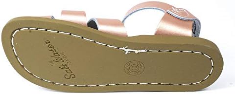 Salt Water Sandals by Hoy Shoe Unisex-Child Salt Water Original Flat Sandal, Rose Gold, 12 M US Little Kid | Image 5