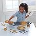 KidKraft Set de 27 Utensilios de Cocina de Juguete Metálicos Imagen de KidKraft Set de 27 Utensilios de Cocina de Juguete Metálicos