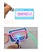 FOURCHEN Anti Blue Light Glasses for Kids Computer Glasses,UV Protection Anti Glare Eyeglasses Computer Glasses Video Gaming Glasses for Children (Pink-green)