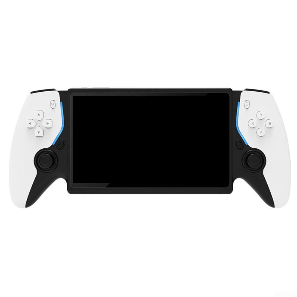 HC8000, console di gioco portatile retrò con schermo IPS da 7 pollici, 15000 giochi classici e scheda TF da 64 GB e batteria 5H, uscita TV, supporta controller wireless cablati per bambini e adulti