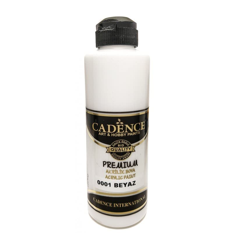 Cadence Pintura Acrílica Premium White 250ml