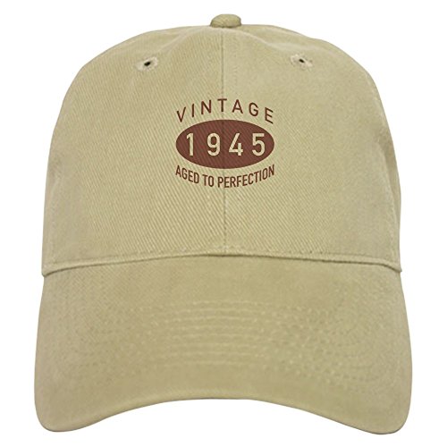 CafePress 1945 Vintage Cap Unique Adjustable Baseball Hat Khaki