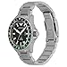 Imagen de Emporio Armani Reloj para hombre de acero inoxidable con hora GMT dual