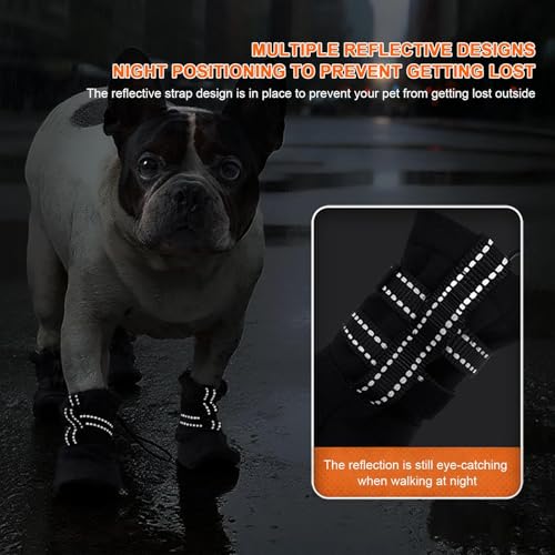 Chaussures pour chiens protection douce imperméable randonnée neige