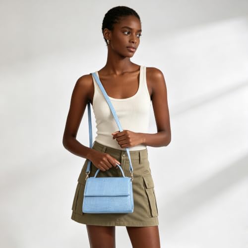 Image of Gladdon Small Crossbody Purse for Womens Trendy Ladies Top Handle Shoulder Bags(S: 5.12''x 7.87''x 2.56'')