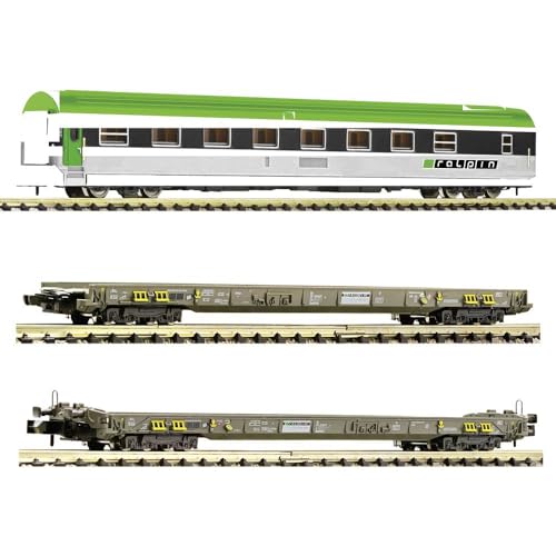 Fleischmann 827112 N 3er-Set Rollende Autobahn der RalpiN