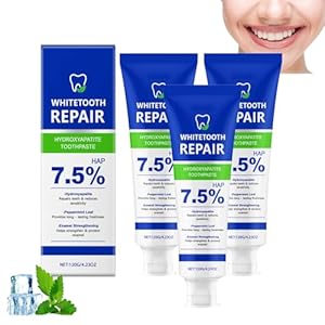 Whitetooth Repair Zahnpasta mit Hydroxylapatit (3 Stück)
