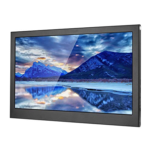 Backlit Adjustable 14-inch Game Display Dual Speakers with Bracket 1920 x 1080 IPS Screen HDR Monitor for one