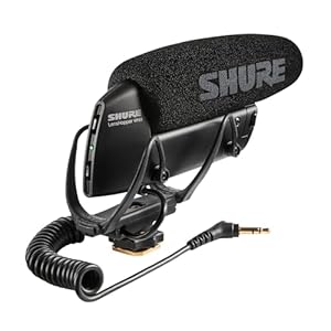 Shure VP83 LensHopper Camera-Mounted Condenser Shotgun Microphone for use with DSLR Cameras and HD Camcorders – Capture Detailed, High Definition Audio with Full Low-end Response