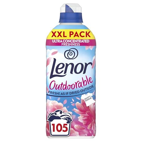 Lenor Outdoorable Fabric Conditioner 105 Washes 1.47L Floral Fresh - Ultra Concentrated Freshness