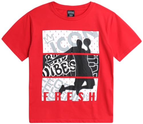 Quad Seven Boys' Jogger Set - 2 Piece Performance T-Shirt and Active Tech Tricot Pants (4-18) 5