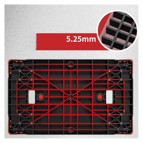 Carretilla plegable multiusos con ruedas silenciosas miniatura 5