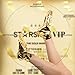 STARSKIN VIP Gold Mask Foot (4 Pieces), Softening Foot Mask for all Skin Types, Korean Skin Care, Hydrating and Moisturizing with Shea Butter and Rose Oil, K Beauty Skincare