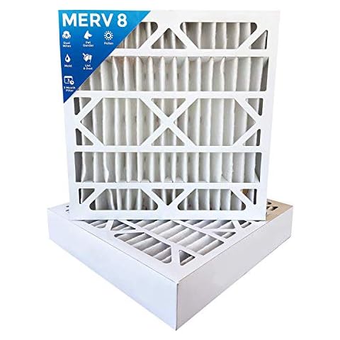 Lamons KP-20x25x4x2.AZ.DSC Assigned by Sterling Seal & Supply, (STCC) Furnace Air Filter, 20x25x4 Purolator Key Pleat Extended Surface Pleated Air Filter, Mechanical MERV 8 (Pack of 2) Cover