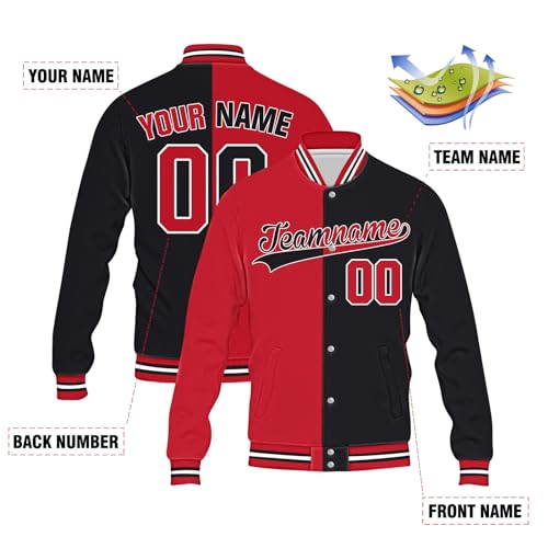 Custom Varsity Baseball Jacket for Men Women Personalized Letterman Jackets Design your own Sports Bomber Jacket4