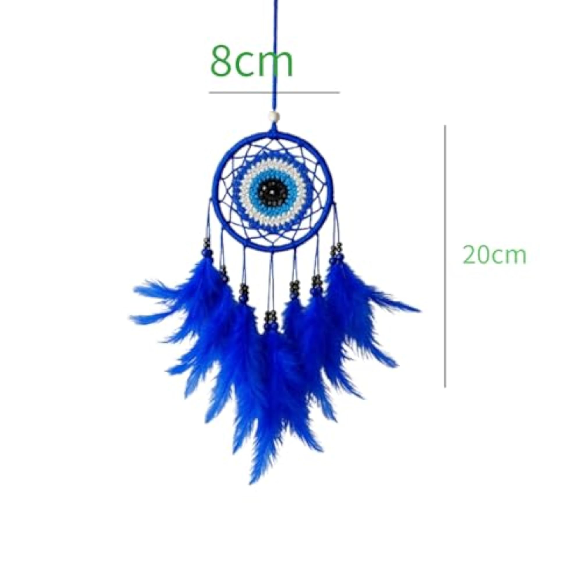 Evil Eye Dreamcatcher Hanging for Car Mirror & Wall Decor