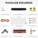 26 Ft Water Fed Pole Kit, 3 in 1 Extendable Solar Panel Cleaning Brush Pole Water Fed Pole Kit Outdoor Tall Window Cleaner for Window, Solar Panel, High-Altitude Clean
