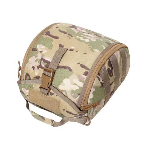 Genérico Bolsa de casco de moto - Bolsa de almacenamiento de casco de nylon 1000D | Almacenamiento de casco de ciclo portátil | Organizador de casco resistente al desgaste, camuflaje, Se référer au