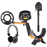 Metal Detector MD-3009II Gold Detectors Treasure Finder Detectors Within 8 Inches Adjustable Sensitivity And Headphone Jack