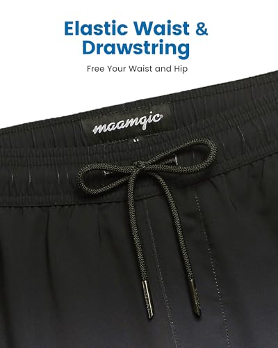 Image of maamgic 2 in 1 Mens Swim Trunks 7 Inch Swim Shorts Swim Suits Board Shorts