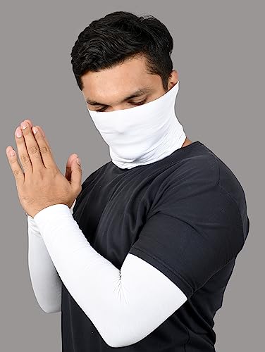 Image of NEON ROCK Winter Pure Cotton Combo Bandan Super Soft, Breathable for Winter Head, Hair & Arm Cover with UV Protection for Headband, Soft Neck Scarf for Biking, Gym, Yoga & Outdoor Use