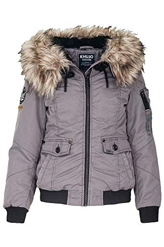 Khujo - Chaqueta - Chaqueta - Manga Larga - para Mujer Barro X-Large