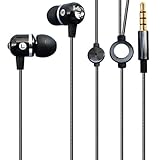 Premium Sound Sleek Wired Headset Metal Earbuds Earphones w Mic for T-Mobile Blackberry Priv -...