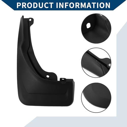 Image of Mud Flaps Splash Guards W /Mount Accessories for Mercedes-Benz GLC with Pedal 2023 Front and Rear Mud Guards 1 Set