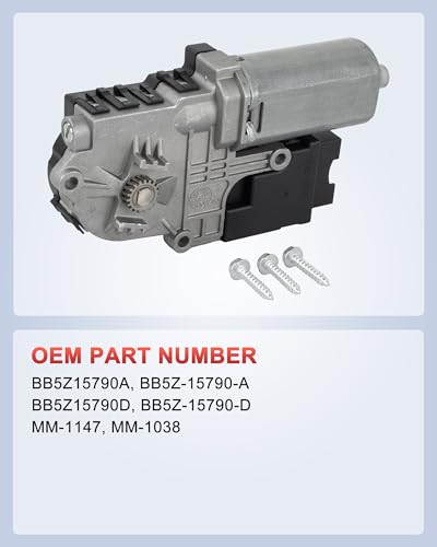 Image of BB5Z15790A Sunroof Moon Roof Motor (Left or Right) Replacement for Ford Explorer 2011-2017 Base, Limited, XLT 2.0L L4, 3.5L V6