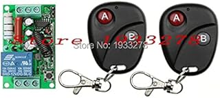 Household Quality RF Wireless 220V Remote Control Switch 1CH 10A 1 Receiver&2Transmitter 315/433 MHZ Smart Home Switch