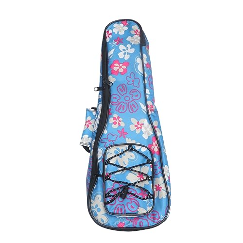 Ukulélé coton rembourré avec motif floral et finitions haut de gamme